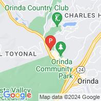 View Map of 1 Country Club Plaza,Orinda,CA,94563